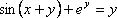 Ejercicios de derivada implícita 5