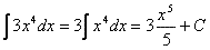 Integrales inmediatas 1