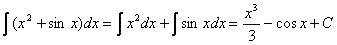 Integrales inmediatas 8