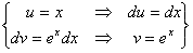 Integral por partes 1-i
