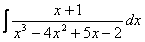Integrales racionales reales múltiples
