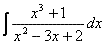 Integrales racionales reales simples