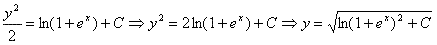 Solución de ejercicio de ecuación diferencial de variables separables