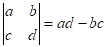Cómo se calcula un determinante